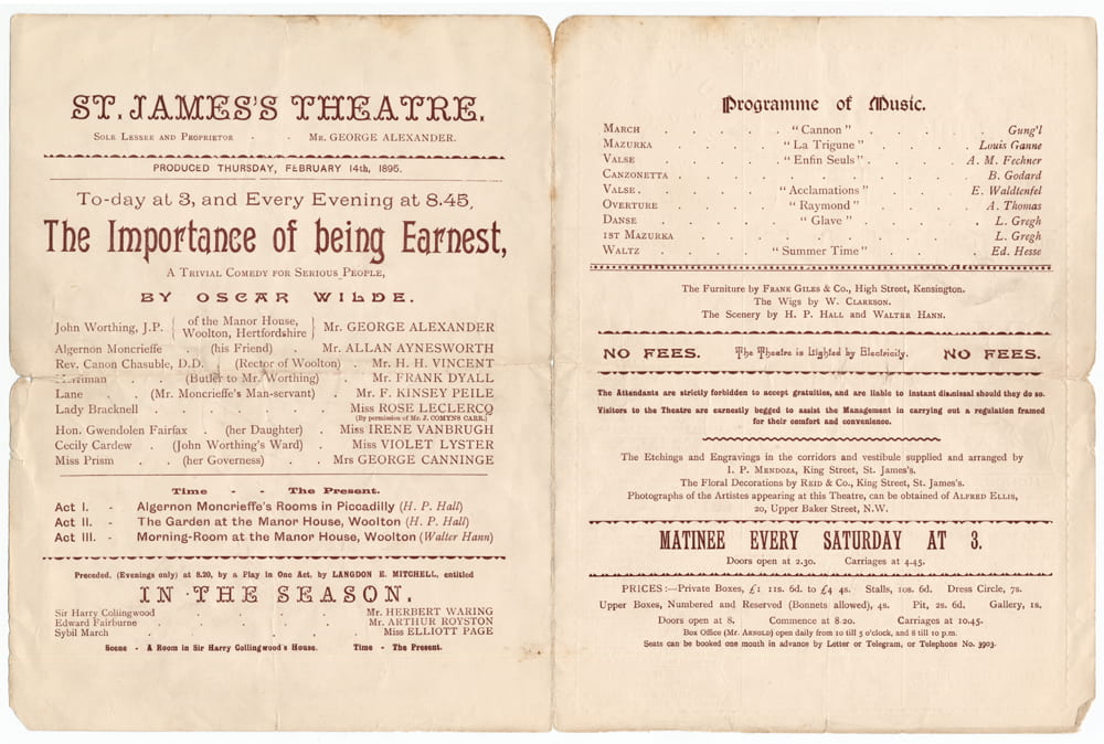 How earnest is "The Importance of Being Earnest" at satire?