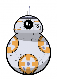Graphic Design BB-8 Robot design completed