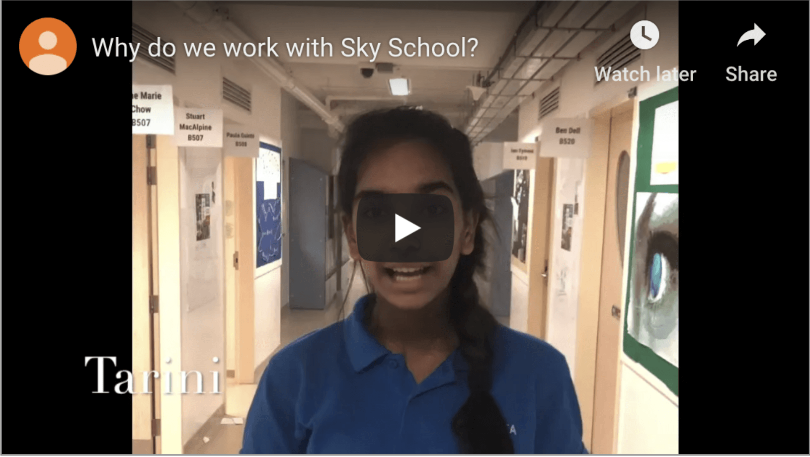 Why Sky School?