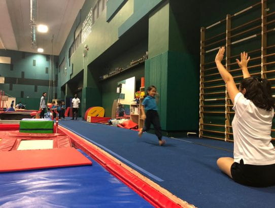 SG Murni Gymnastics progress